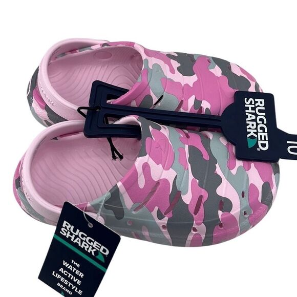 Toddler Casual Fuzzy Lined & Unlined Clogs Sandals Slippers Shoes 2-Pack Size 10 - Picture 7 of 9